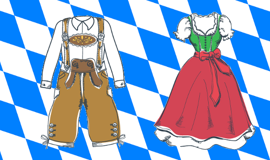 Kleding tijdens Oktoberfest