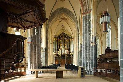 Binnenkant van de Martinikerk