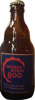 Middelburgs 800 bier gebotteld