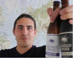 Niels Beekhuizen van brouwerij Crooked Spider