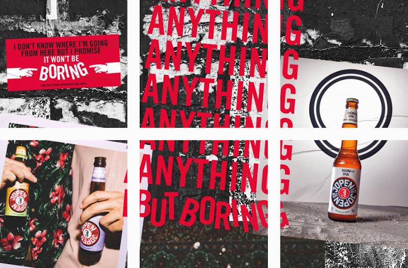 Jopen Anything but boring // bron: instagram @jopenbier