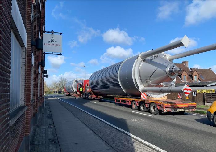 Nieuwe grote vergistingtanks De Brabandere