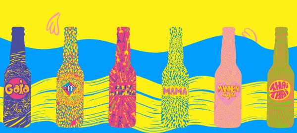 Oedipus kleurrijke bieren