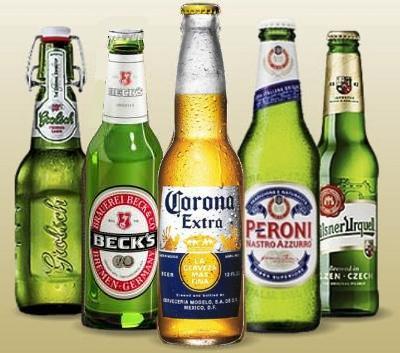 Bieren van AB InBev en SAB Miller