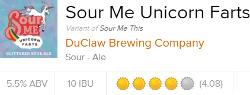 Sour Me Unicorn Farts op Untappd