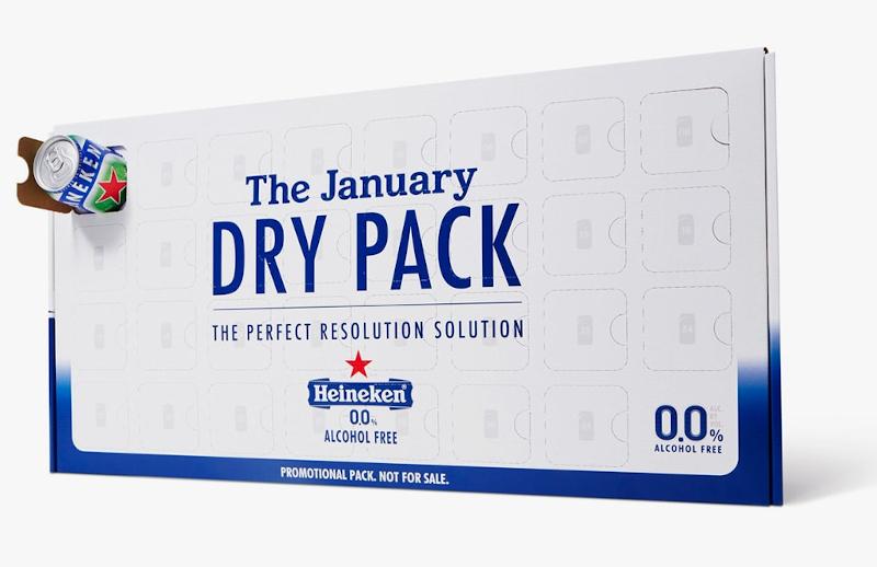 Heineken 0.0 Dry January Pack