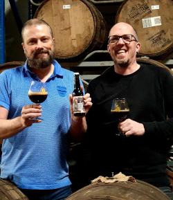 Van Moll brouwers met Zoltan Buffalo Trace BA