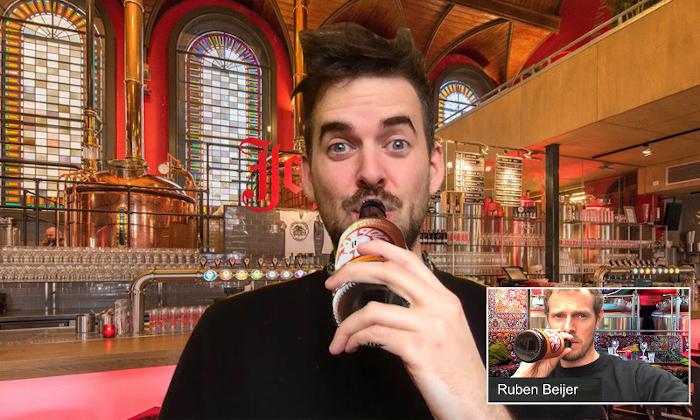 Virtuele Jopen borrel