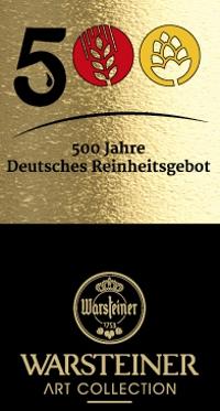 Warsteiner Art Collection 500 jaar Reinheitsgebot