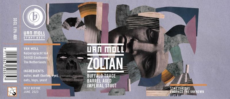 Van Moll Buffalo Trace BA etiket