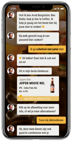 Bier butler advies van Arvid