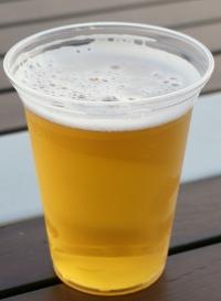 Bier in plastic
