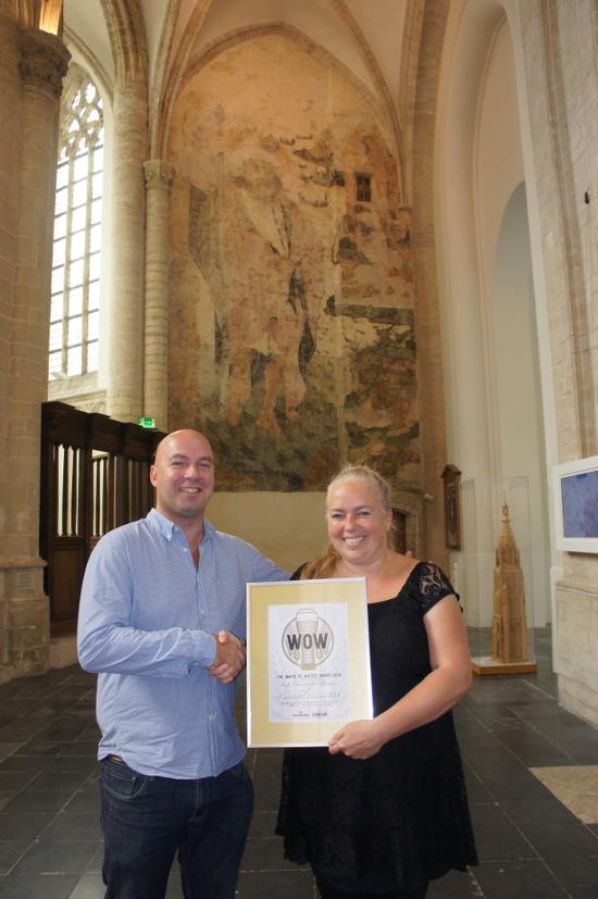 Christoffel bier wint wow award