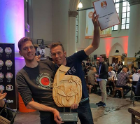 Gajes van Bruut Bier won Beste Bier van Nederland in 2016