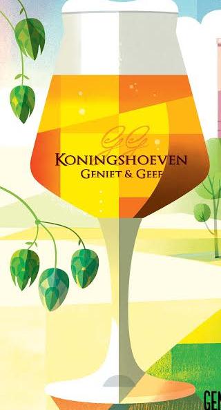 Geen en geniet bier van de Koningshoeve