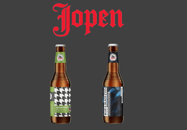 Jopen Eenkoorn in de Wei (links) & Jopen Blue & Black Eyes (rechts)