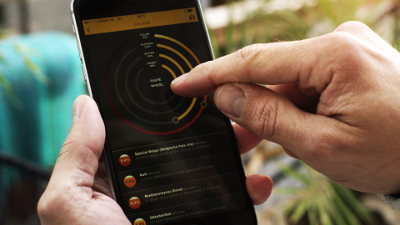 Minibrew app op de telefoon