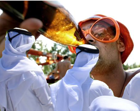 Bier drinken op Wk voetbal Qatar