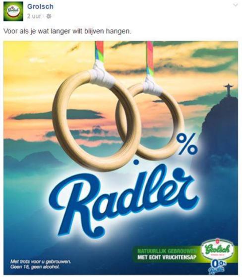 Grolsch inhaker op weggestuurde Yuri van Gelder