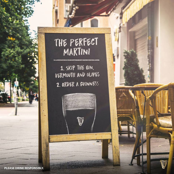 Perfect Martini: Guinness Perfect Martini: Guinness
