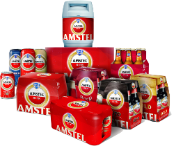 amstel producten en verpakkingen