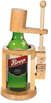 Bierfles puzzelhouder