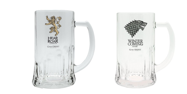 Stark en Lannister bierglas Stark en Lannister bierglas