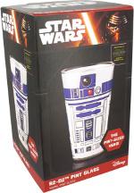 Starwars R2-D2 bierglas in de verpakking