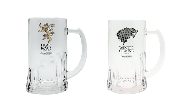 Game of Thrones bierglazen Game of Thrones bierglazen