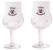 Tripel Karmeliet bierglazen