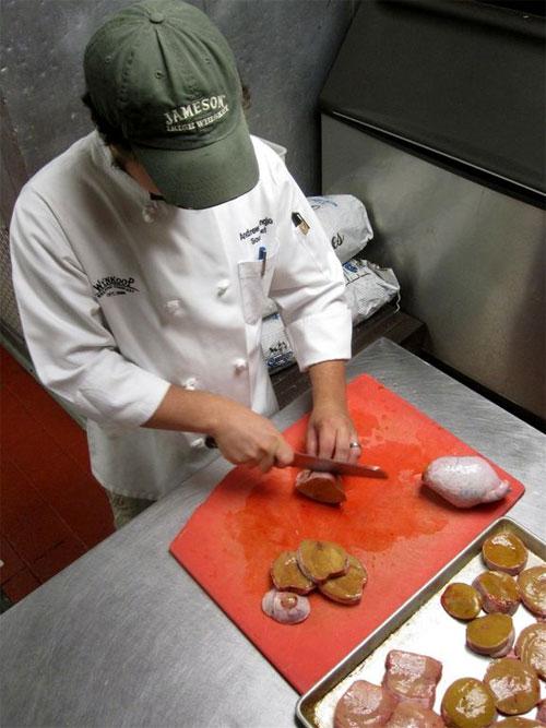 Stierenballen snijden