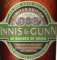 Innis and Gunn fifty shades of green Innis and Gunn fifty shades of green