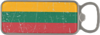 opener met vlag van Litouwen