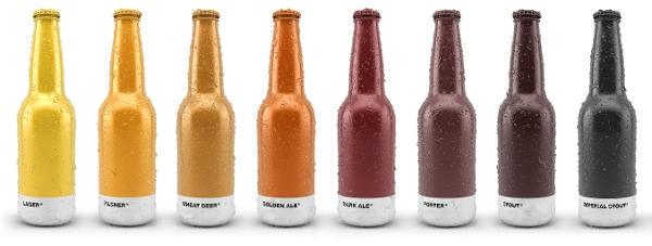Verschillende kleuren bier