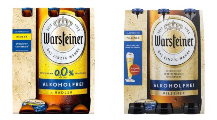 Warsteiner Radler Alkoholfrei en Pilsener Alkoholfrei Warsteiner Radler Alkoholfrei en Pilsener Alkoholfrei