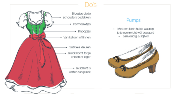 kledingvoorschrift dames en vrouwen tijdens oktoberfest kledingvoorschrift dames en vrouwen tijdens oktoberfest