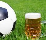 Bier en voetbal