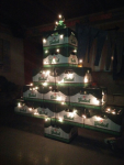 De kerstboom staat al!