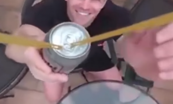 Drone bezorgt bier