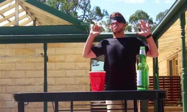 moeilijkste beerpong shot ooit