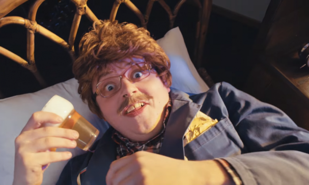 wakker met een biertje