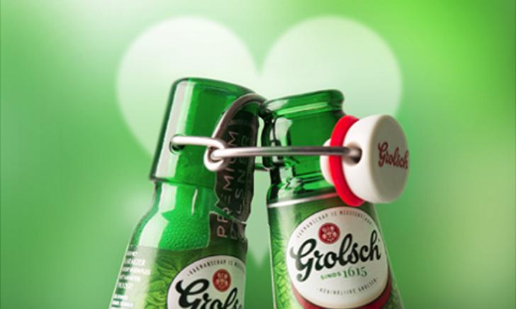 Liefde met bier van Grolsch