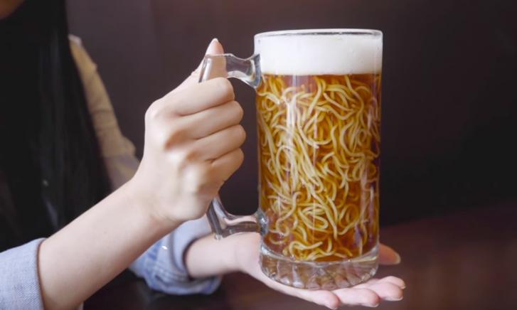 Noedels in je bier