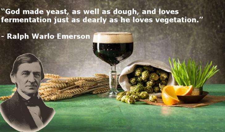 quotes over bier ralph warlo emerson