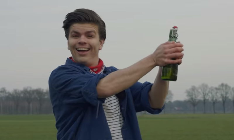 Knalpotten van Grolsch // Screenshot Youtube