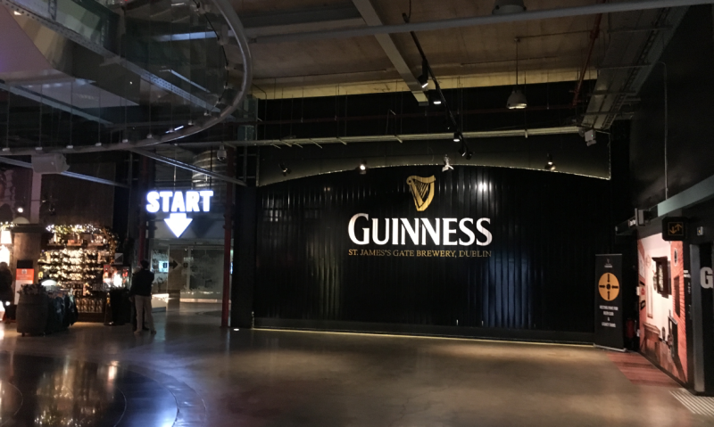 Guinness Storehouse binnen