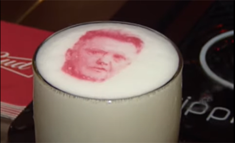 van Gaal op een biertje