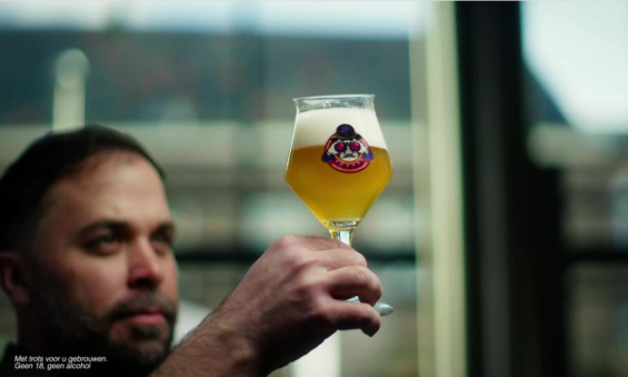 Brand Paaspop Blond bier