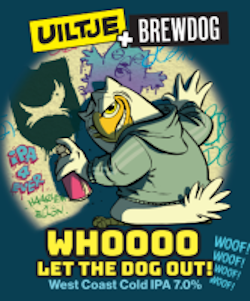 Uiltje x Brewdog Whooo Let The Dog Out! Uiltje x Brewdog Whooo Let The Dog Out!
