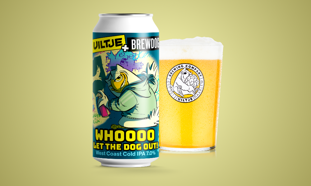 uiltje x brewdog whoooo let the dog out bier uiltje x brewdog whoooo let the dog out bier